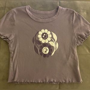 PacSun Yin & Yang Flower Top